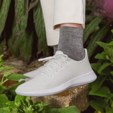white sneaker